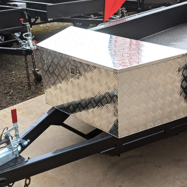 Side Mount Aluminum Tool Box | Weatherproof Lockable Storage