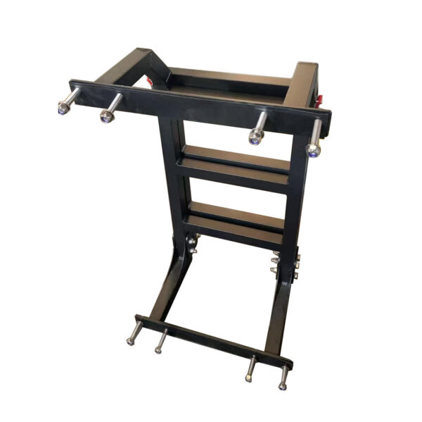 H4cdadf9113034dc79e9b3720122a12569 Compact Aluminum Custom Folding Step Ladder for 2 Doors Ute Canopy Accessories