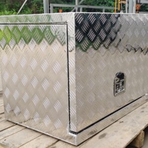 Side Mount Aluminum Tool Box | Weatherproof Lockable Storage