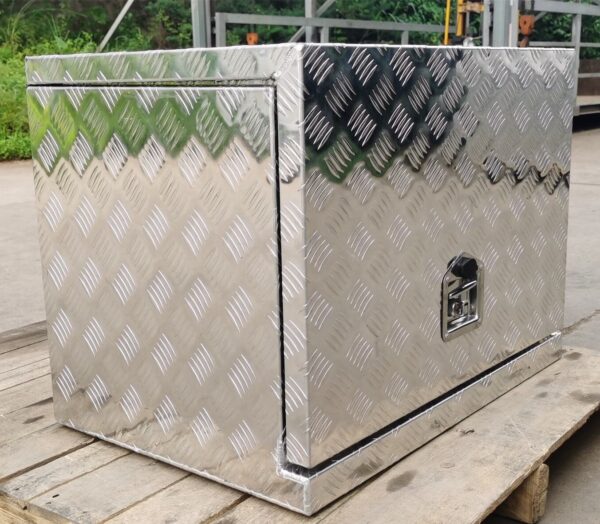 Side Mount Aluminum Tool Box | Weatherproof Lockable Storage