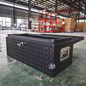 Aluminum Checker Diamond Plate Truck Tool Box for Trailer Pickup