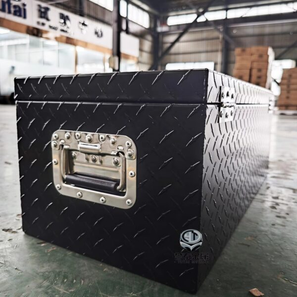 Aluminum Checker Diamond Plate Truck Tool Box for Trailer Pickup