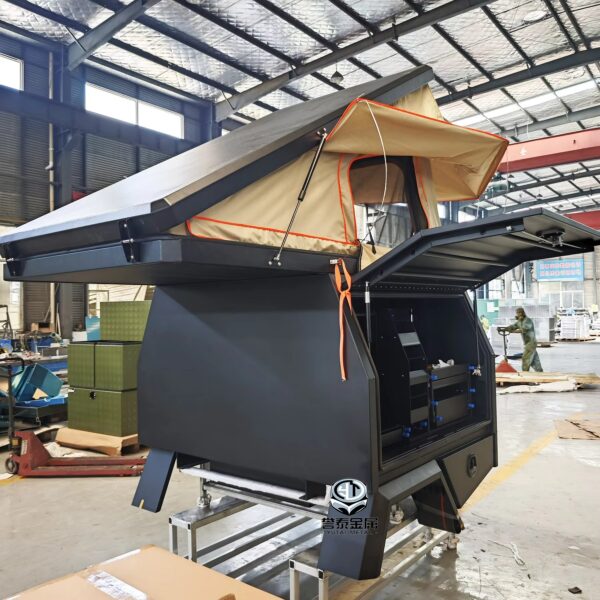 Durable Waterproof Canopy & Tray Set for Outdoor Use