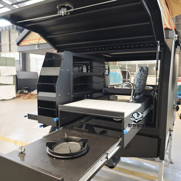 Durable Waterproof Canopy & Tray Set for Outdoor Use