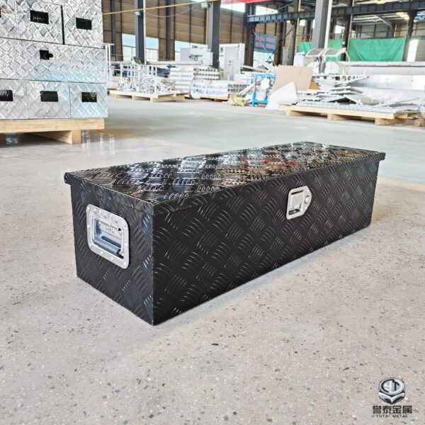Aluminum Checker Diamond Plate Truck Tool Box for Trailer Pickup